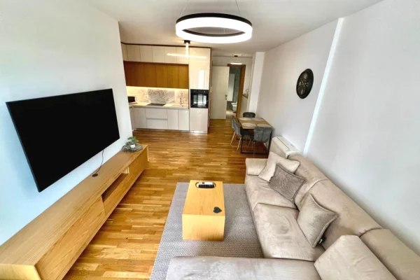 Shtepi me qera Apartament ne Tirane, 1+1, Mobilimi E mobiluar, Pagesa 1,000  Euro.