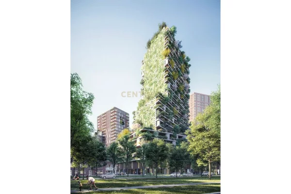 Ambient Premium ne Vertical Forest Tirana – 474.61m2 | Kati 1 | Fasade me Vizibilitet