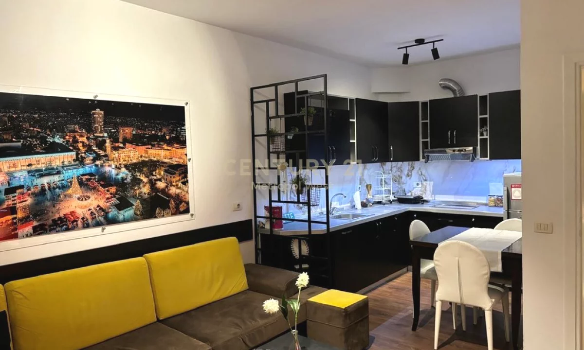 Shtepi me qera Apartament ne Tirane, 1+1, Mobilimi E mobiluar, Pagesa 550  Euro.