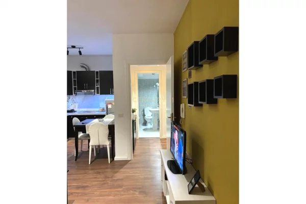 Shtepi me qera Apartament ne Tirane, 1+1, Mobilimi E mobiluar, Pagesa 550  Euro.