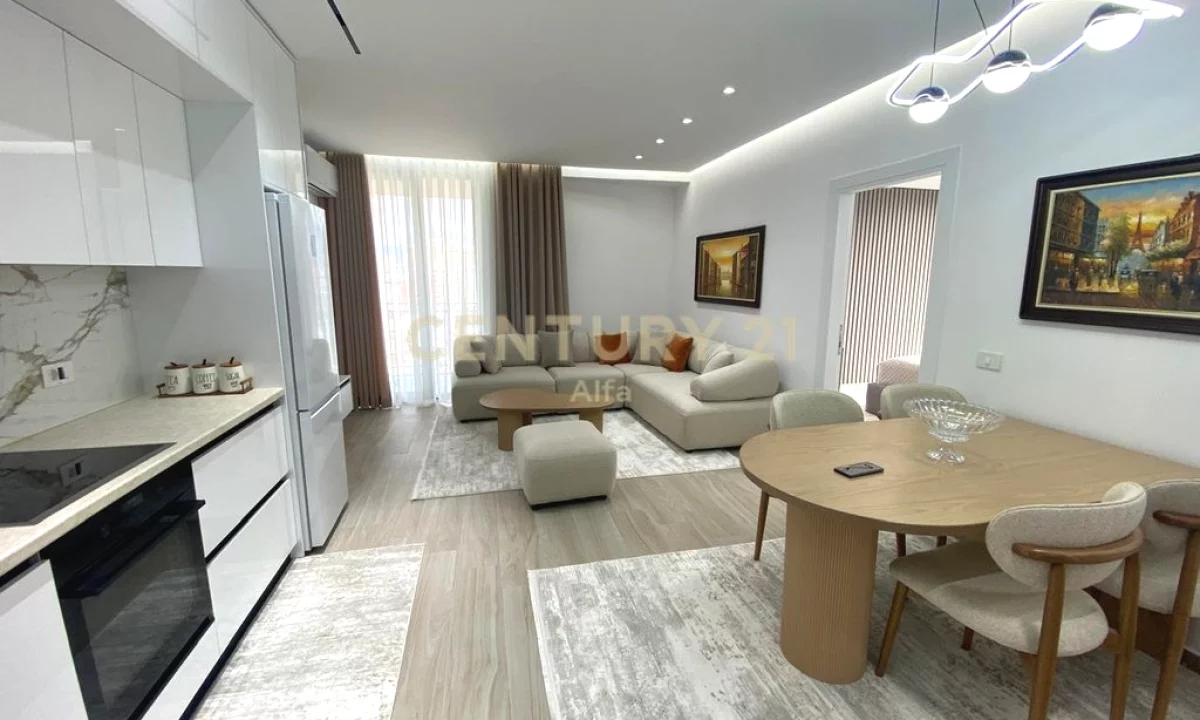 Shtepi me qera Apartament ne Tirane, 2+1, Mobilimi E mobiluar, Pagesa 1,300  Euro.