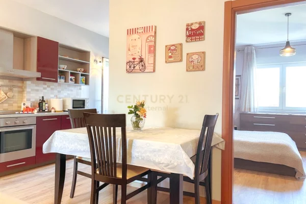 Shtepi me qera Apartament ne Tirane, 1+1, Mobilimi E mobiluar, Pagesa 700  Euro.