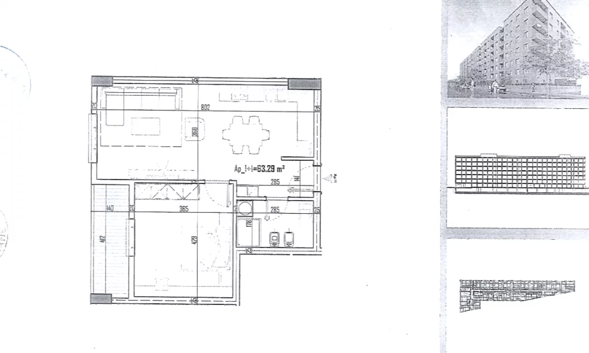 Appartamento in vendita a Tirana 1+1, Vuoto