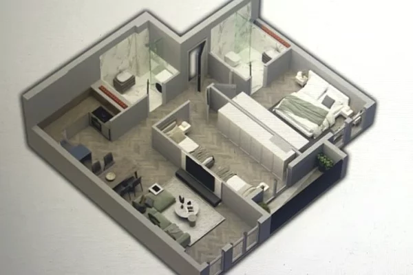 Casa in vendita 2+1 a Tirana - 96,000 Euro