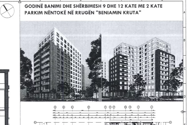 Shtepi ne shitje Apartament ne Tirane, 2+1, Mobilimi Bosh, pa mobiluar, Pagesa 139,500  Euro.