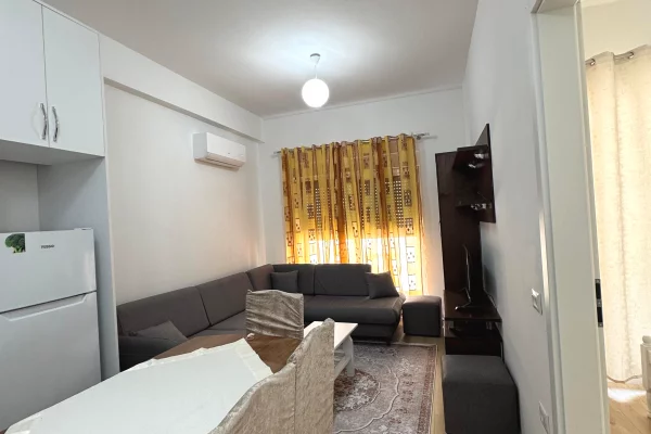 Shtepi me qera Apartament ne Tirane, 1+1, Mobilimi E mobiluar, Pagesa 450  Euro.