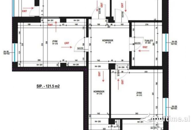 Ambiente Commerciale in Affitto 3+1 a Tirana - 1,400 Euro