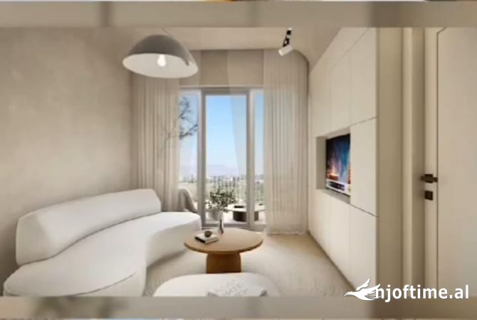 SUPER APARTAMENT 1+1 NE SHITJE NE RESIDENCEN PARK LIFE PERBALLE LIQENIT ARTIFICIAL