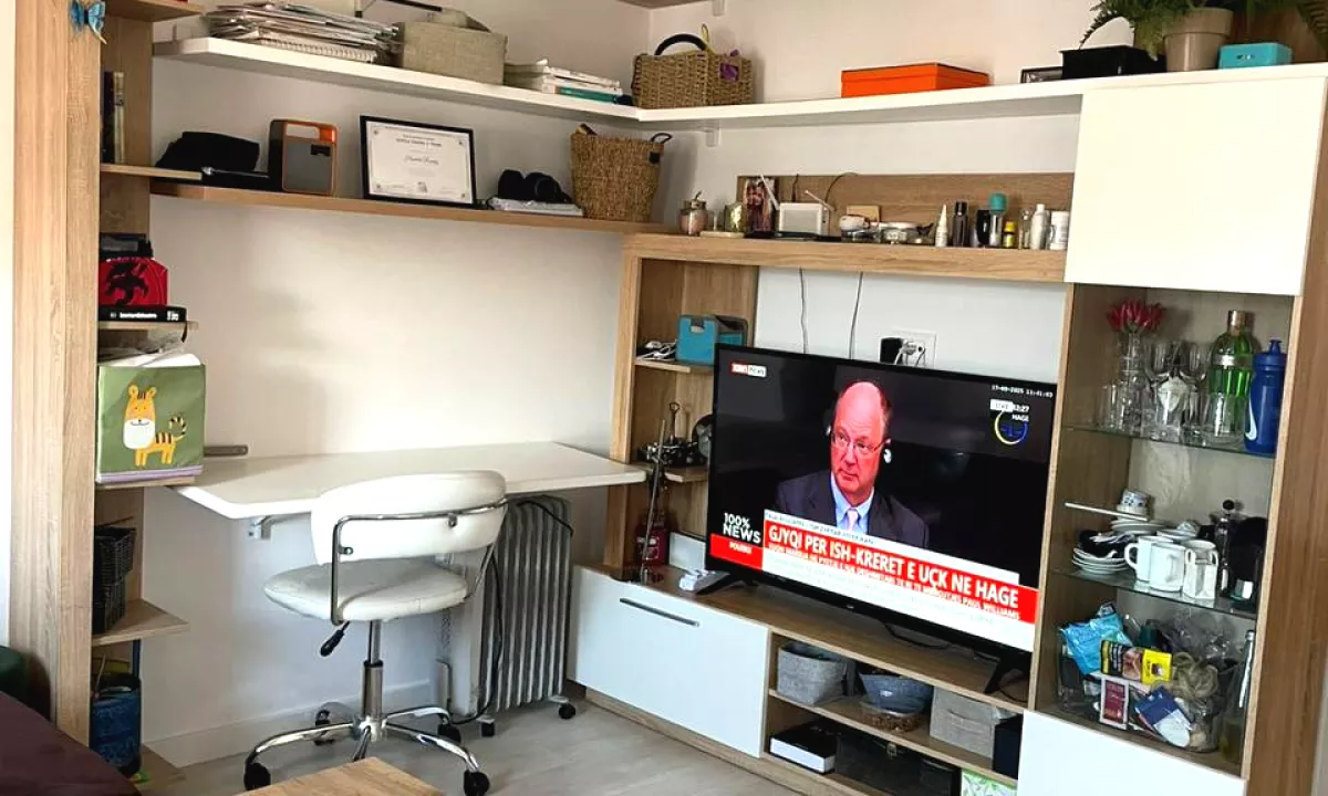 Shtepi me qera Apartament ne Tirane, 1+1, Mobilimi E mobiluar, Pagesa 500  Euro.