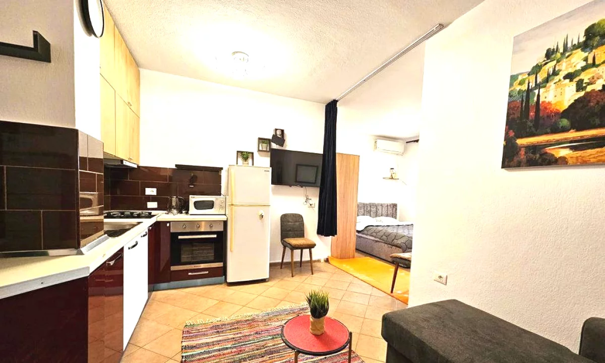 Shtepi me qera Apartament ne Tirane, 1+1, Mobilimi E mobiluar, Pagesa 400  Euro.