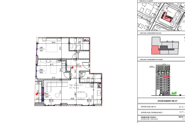 Shitet Apartament 2+1 tek Fusha e Aviacionit