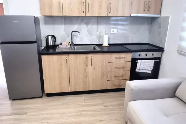 Shtepi me qera Apartament ne Tirane, 1+1, Mobilimi E mobiluar, Pagesa 450  Euro.
