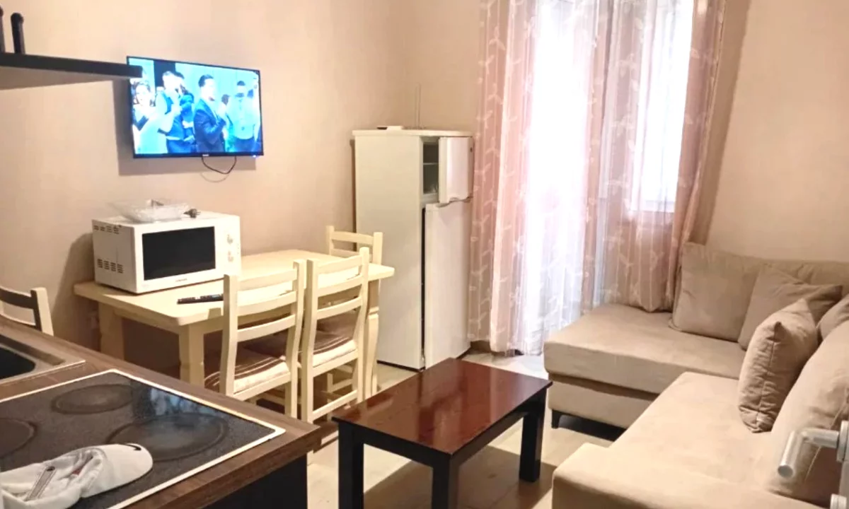 Shtepi me qera Apartament ne Tirane, 1+1, Mobilimi E mobiluar, Pagesa 500  Euro.