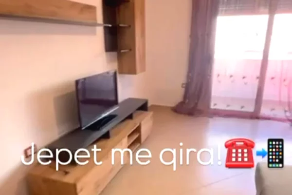 Shtepi me qera Apartament ne Tirane, 1+1, Mobilimi E mobiluar, Pagesa 450  Euro.