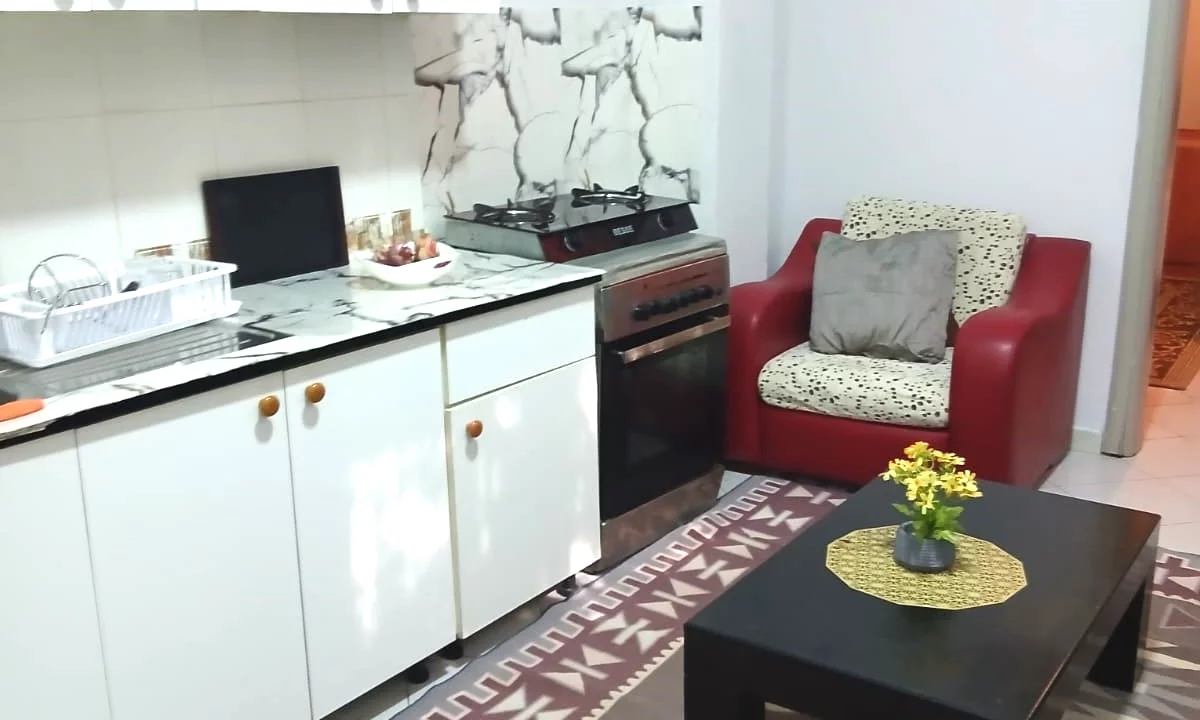 Shtepi me qera Apartament ne Tirane, 1+1, Mobilimi E mobiluar, Pagesa 400  Euro.
