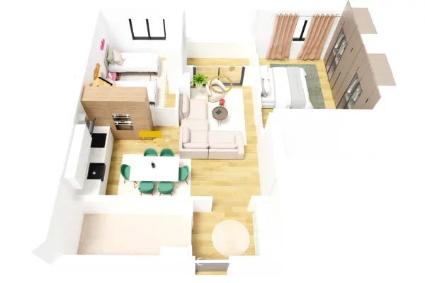 House for Sale 2+1 in Tirana - 16,000,000 Leke