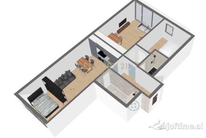 SHESIM GARSIONIERE DHE APARTAMENT 1+1 NE YZBERISHT! Neom106871