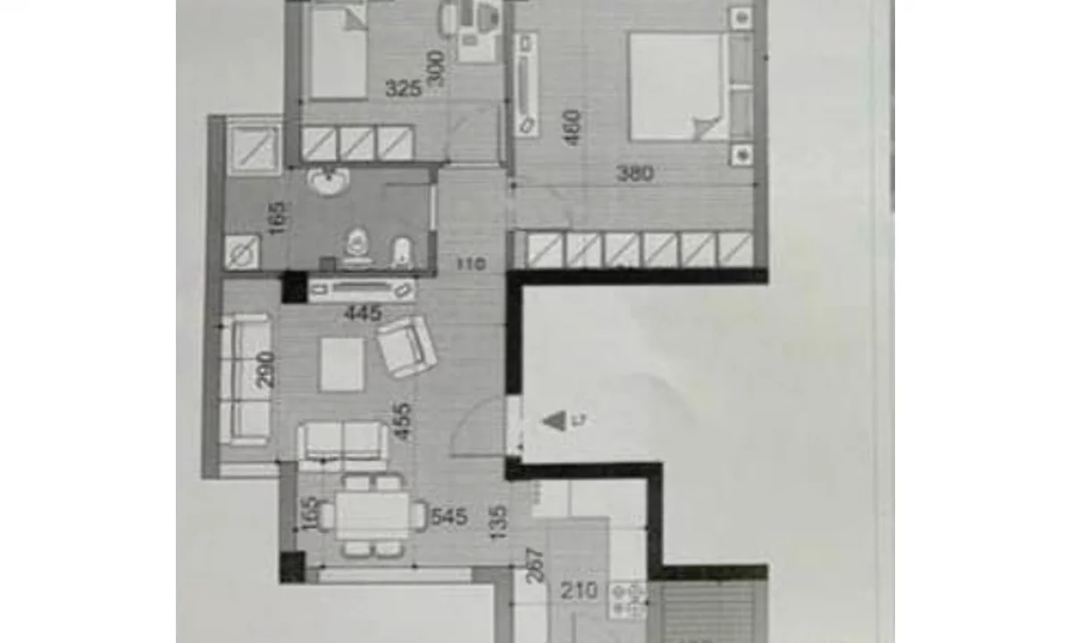 Appartamento in vendita a Tirana 2+1, Arredato