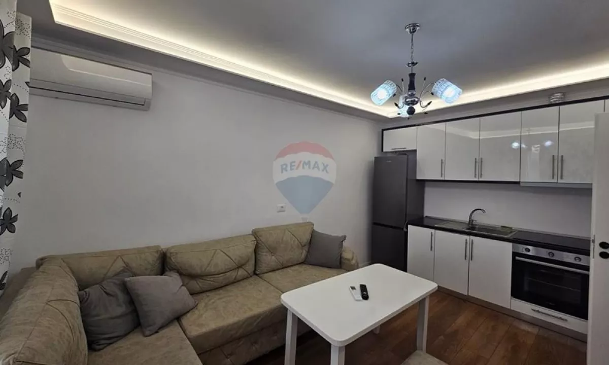 Shtepi me qera Apartament ne Tirane, 1+1, Mobilimi E mobiluar, Pagesa 600  Euro.