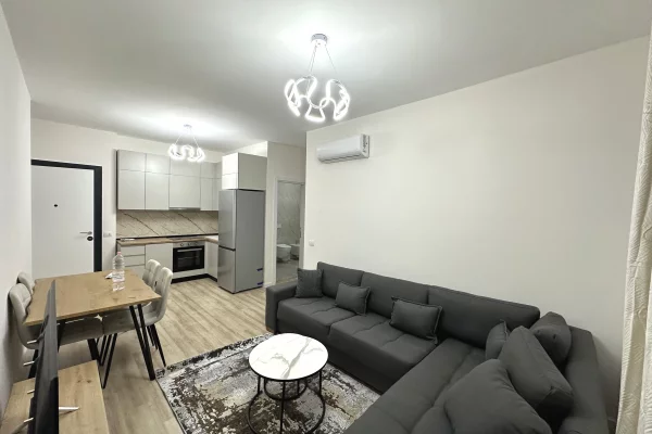 Shtepi me qera Apartament ne Tirane, 1+1, Mobilimi E mobiluar, Pagesa 370  Euro.