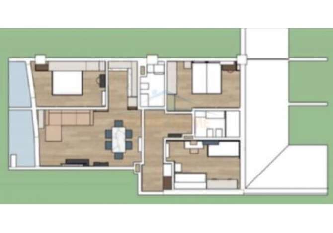 Shtepi ne shitje Apartament ne Tirane, 3+1, Mobilimi Bosh, pa mobiluar, Pagesa 360,500  Euro.