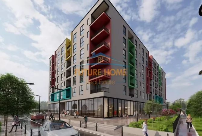 Shitet, Apartament 2+1+ Post Parkimi, Color Splash Residence, Paskuqan.