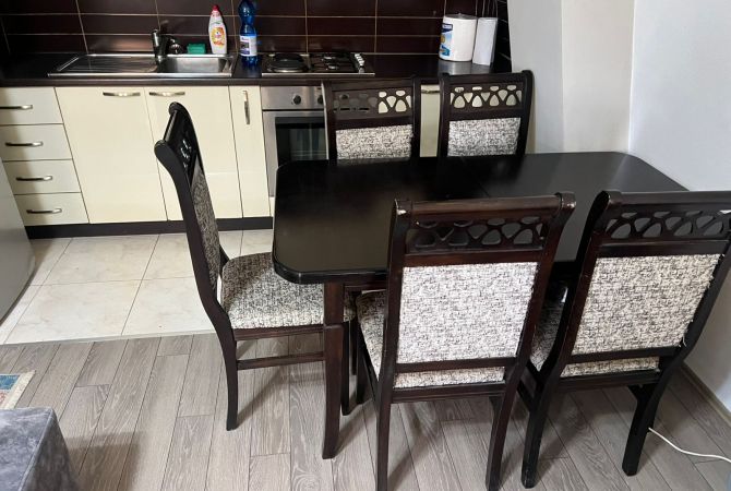 Shtepi me qera Apartament ne Tirane, 1+1, Mobilimi E mobiluar, Pagesa 500  Euro.