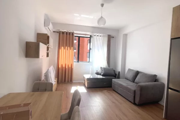 Shtepi me qera Apartament ne Tirane, 1+1, Mobilimi Pjeserisht e mobiluar, Pagesa 500  Euro.