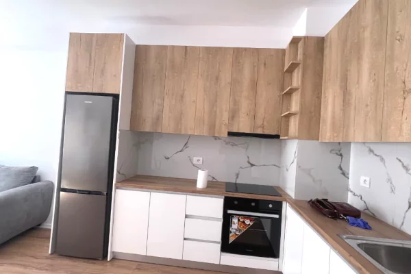 Shtepi me qera Apartament ne Tirane, 1+1, Mobilimi Pjeserisht e mobiluar, Pagesa 500  Euro.