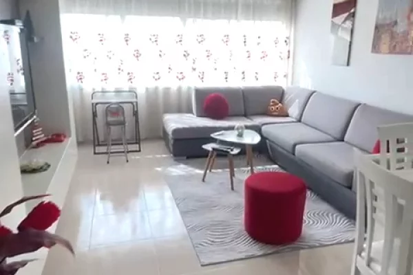 Apartament 1+1 me qera ne Yzberisht 