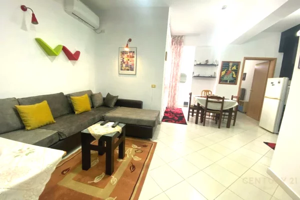 Shtepi me qera Apartament ne Tirane, 1+1, Mobilimi E mobiluar, Pagesa 50,000  Leke.