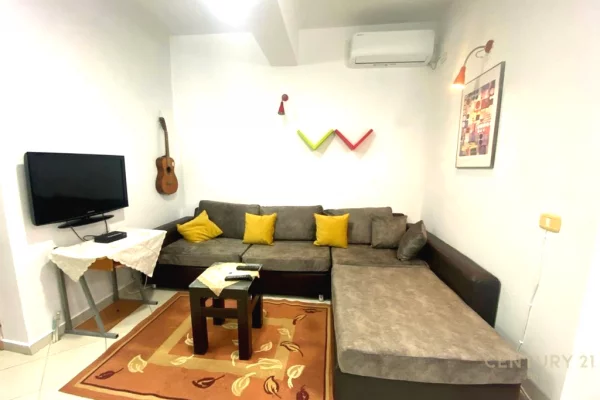 Shtepi me qera Apartament ne Tirane, 1+1, Mobilimi E mobiluar, Pagesa 50,000  Leke.