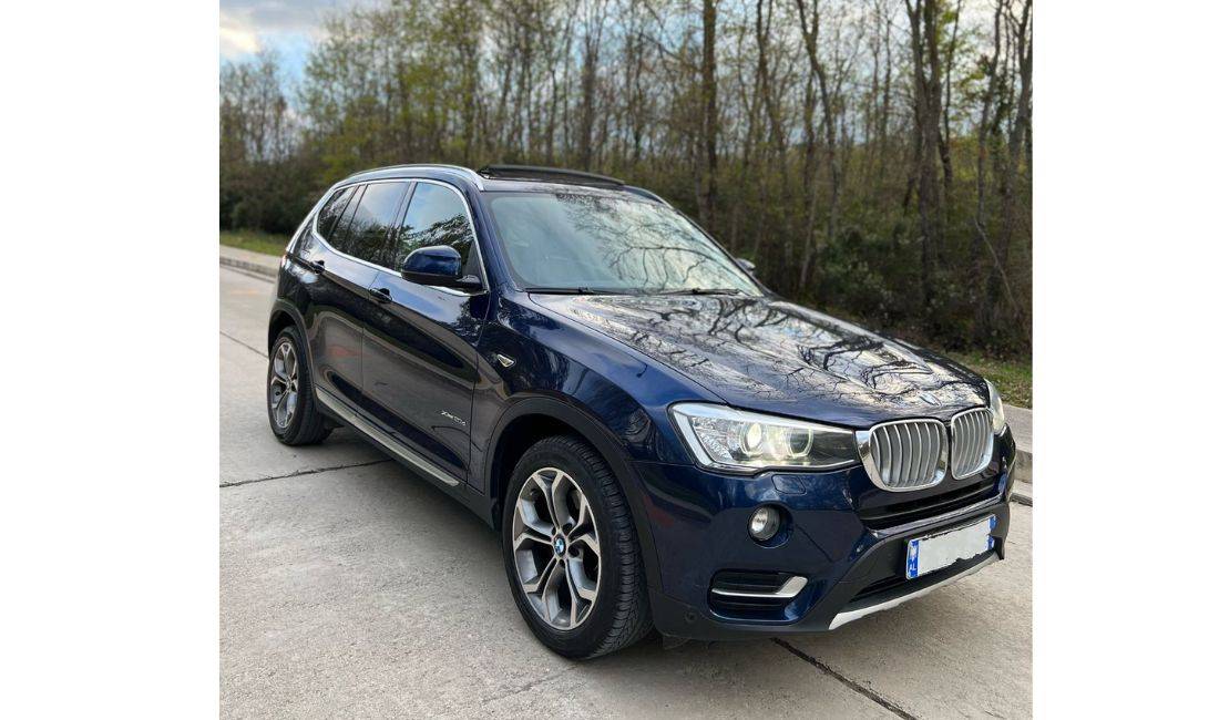 Makine me qera ne Rinas Tirane  BMW x3 per 60 euro dita