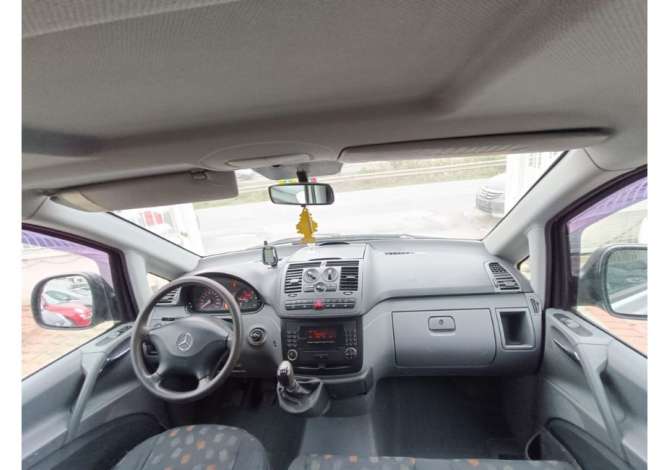 Furgon  me qera ne Rinas Tirane - Mercedes Benz Vito 8 vendesh duke filluar nga 60 euro dita