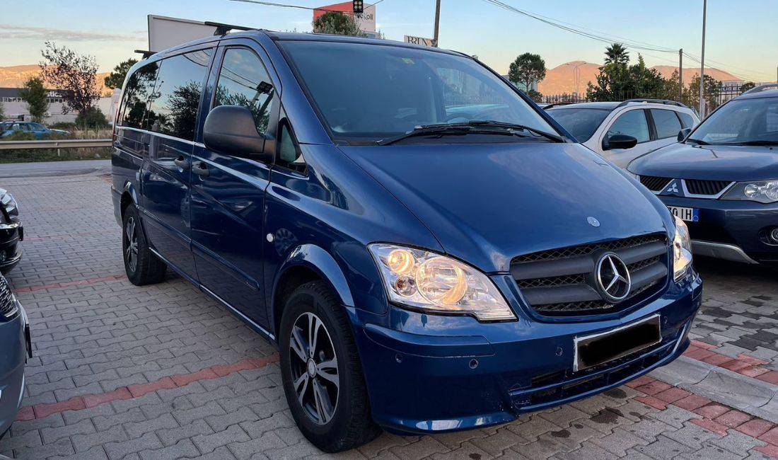 🌟 Furgon me qera ne Rinas Tirane 8 vendesh Mercedes Benz per 60 euro dita 