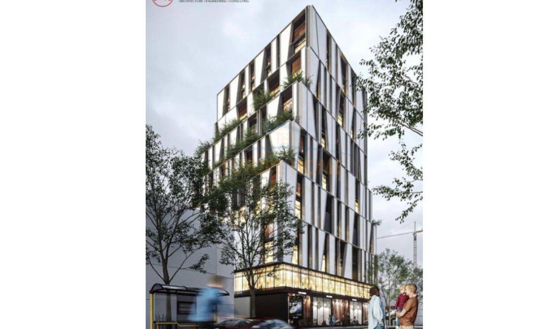 Shitje, Ambient Per Zyra 380 m2, Rruga e Barrikadave, Tirane AREA41128   