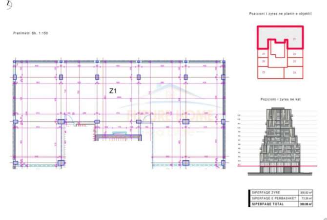 Business Property in Sale 1+1 in Tirana - 1,444,000 Euro