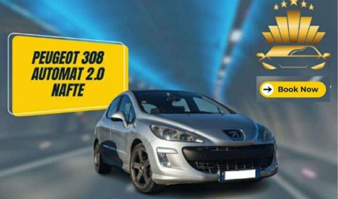 Makina me qera Peugeot 308 per 28 euro