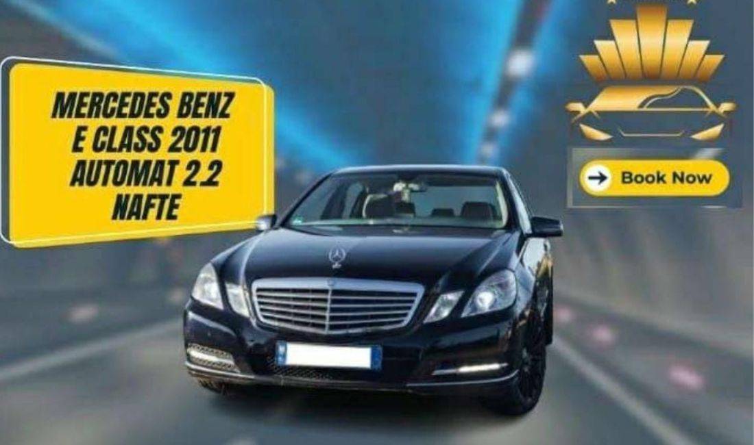 Makina me qera Mercedes Benz E class per 40 euro dita
