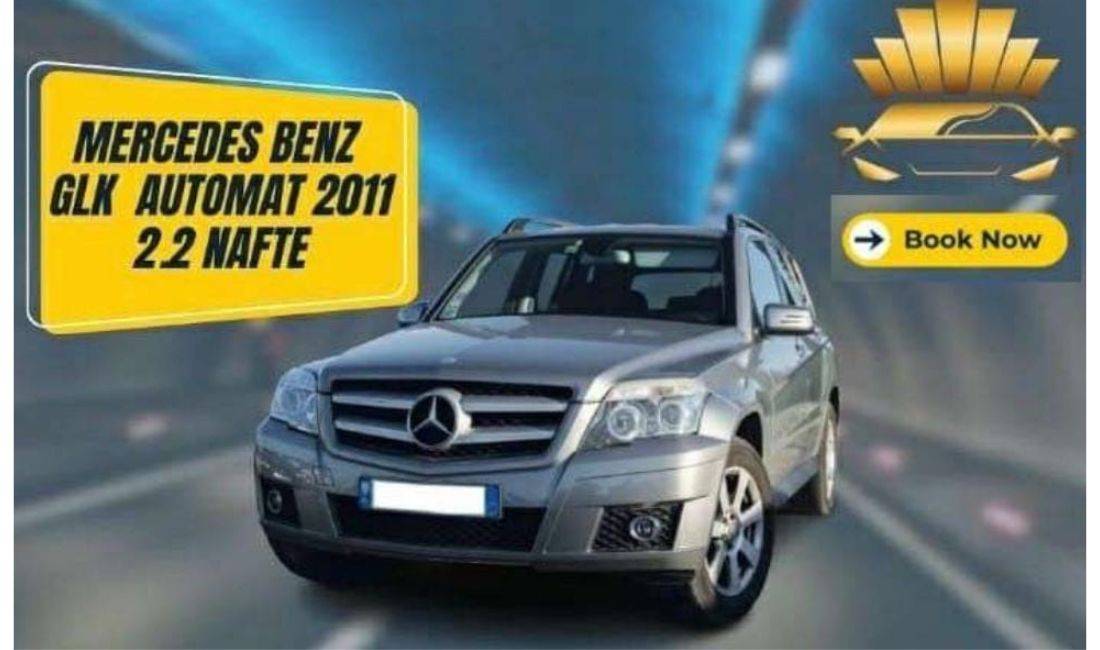Makina me qera Mercedes Benz GLK per 35 euro dita