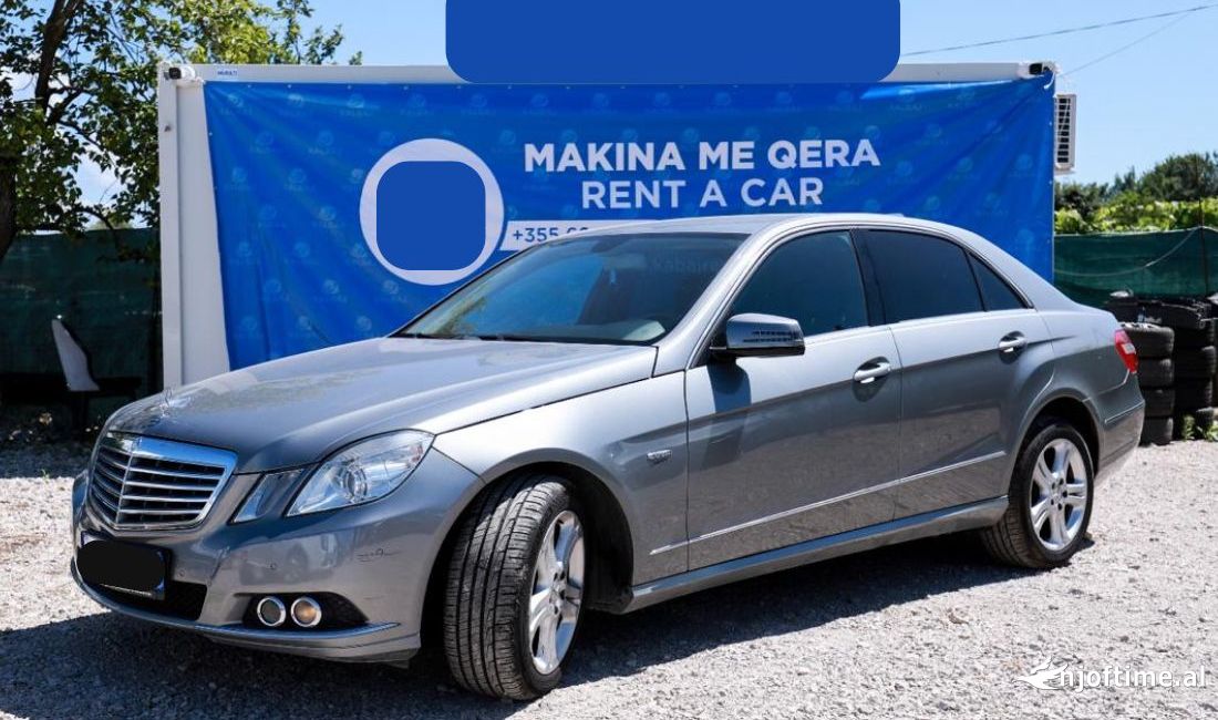 Makina e qera Mercedes Benz E class per vetem 40 euro dita
