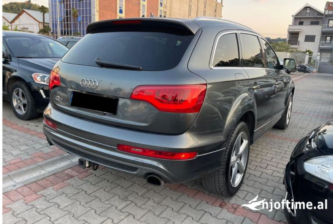 Makina me qera ne Rinas Tirane -Audi Q7 7 vende duke filluar nga  60 euro dita
