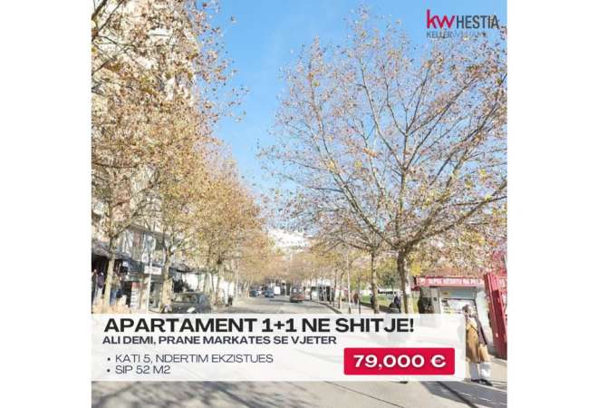 Apartament 1+1 ne shitje, Ali Demi