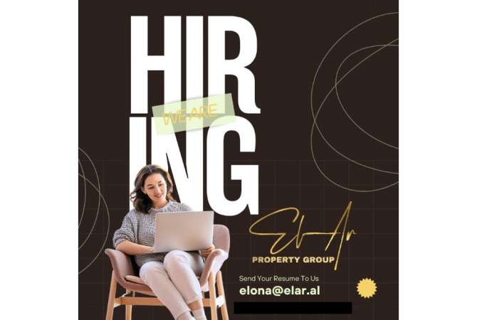 Njoftime Pune per Konsulent Imobiliar ne Tirane