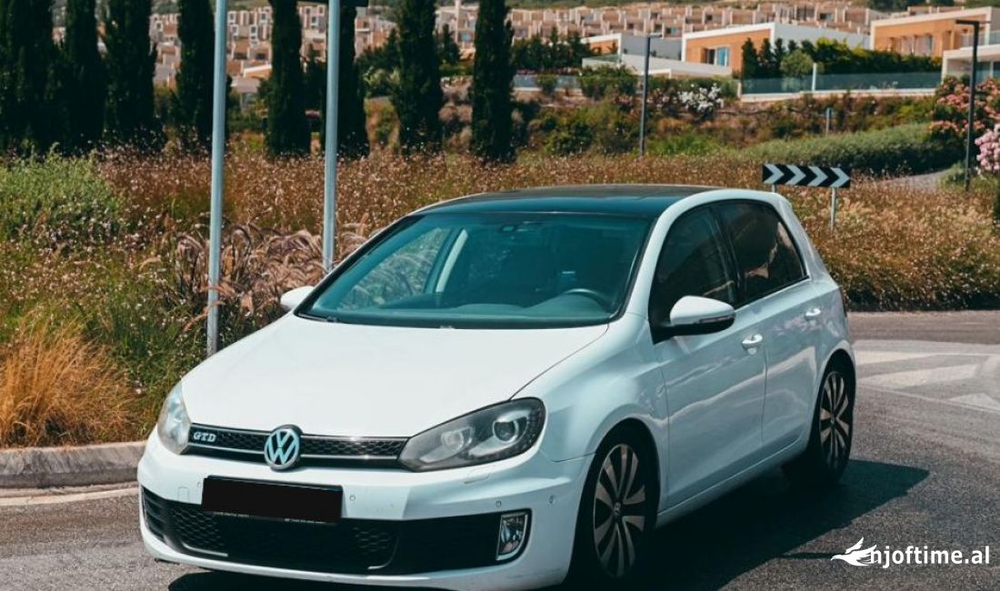 Makina me qera Golf 6 GTD per vetem 50 euro dita 