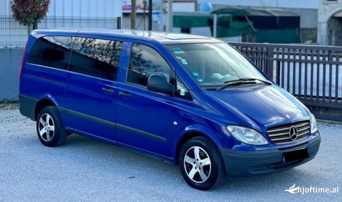 Furgon me qera ne Rinas Tirane - Mercedes Benz Vito per vetem 70 euro dita 