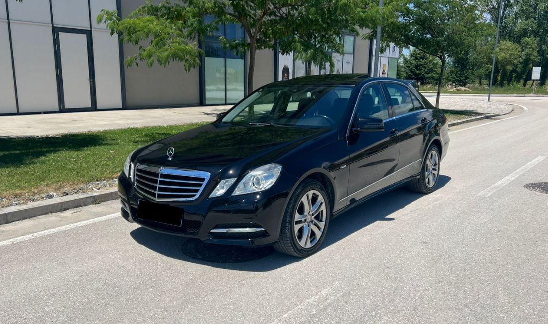 📢Makina me qera ne Rinas Tirane -Mercedes Benz E class per vetem 45 euro dita 