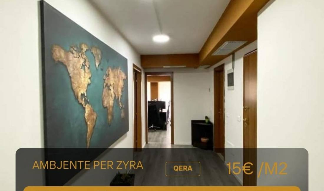 Ambjente per Zyra me qira/shitje prane Sheshit Willson