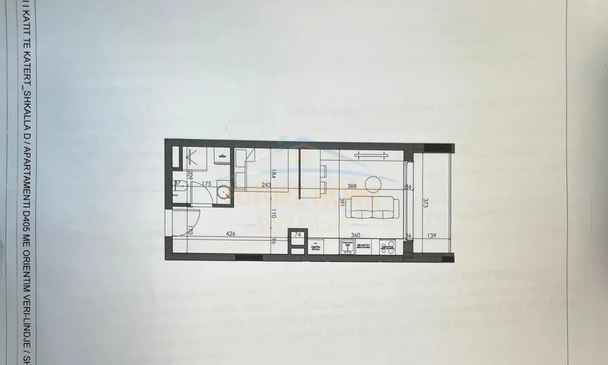 Appartamento in vendita a Tirana Garsoniere, Vuoto