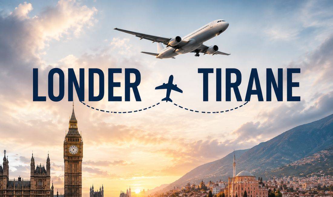 Bilete avioni  LONDER-TIRANE
